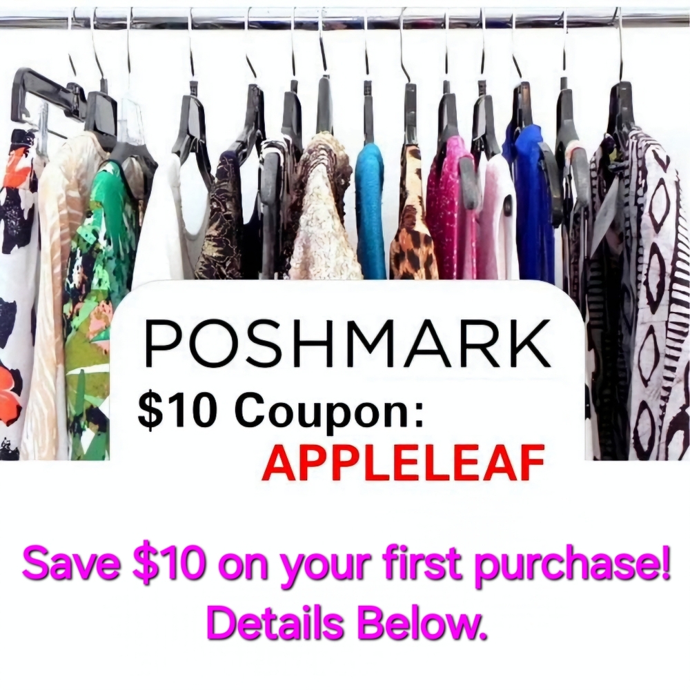 Poshmark $5 Credit Code: APPLELEAF